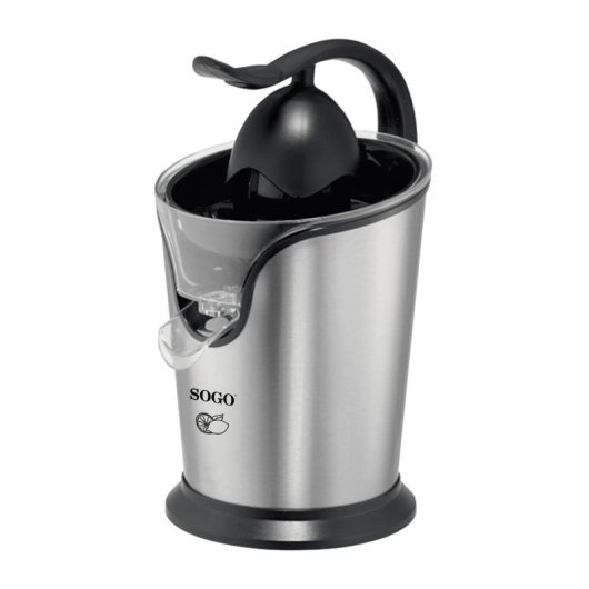 Sogo EXP-SS-5255 Saftpresse Elektrische Tomatensaftpresse 100 W Schwarz, Silber