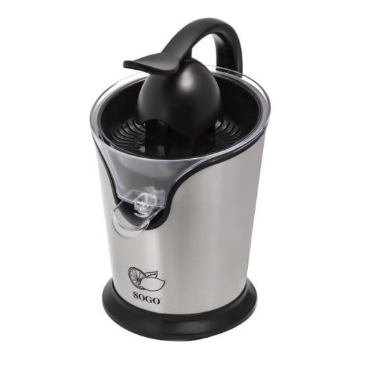 Sogo EXP-SS-5255 Saftpresse Elektrische Tomatensaftpresse 100 W Schwarz, Silber