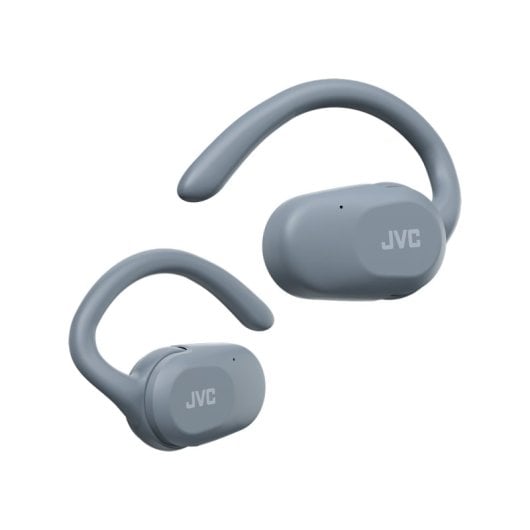 Auriculares JVC inalámbricos bluetooth con micrófono y color gris