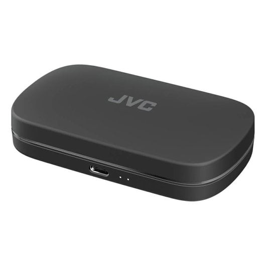 Auriculares JVC inalámbricos Bluetooth 5.4 True Wireless negros, diseño abierto, 7.5h autonomía