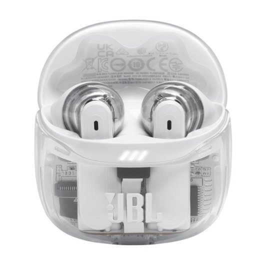 Auriculares JBL inalámbricos Bluetooth 5.3 con Cancelación de Ruido Blanco Ghost Edition