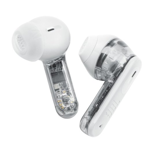 Auriculares JBL inalámbricos Bluetooth 5.3 con Cancelación de Ruido Blanco Ghost Edition