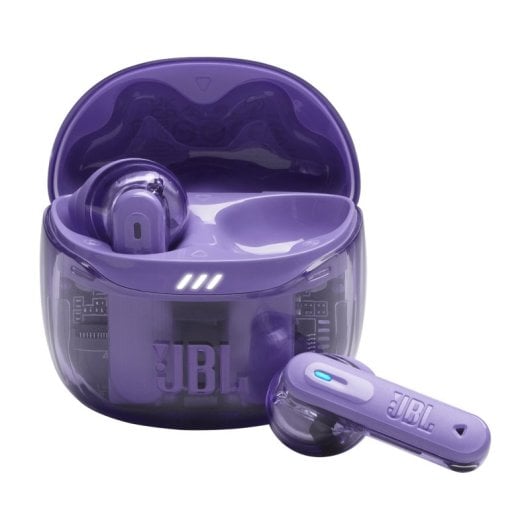 Auriculares JBL inalámbricos bluetooth com Cancelamento de Ruído e Micrófono Púrpura