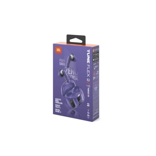 Auriculares JBL inalámbricos bluetooth com Cancelamento de Ruído e Micrófono Púrpura