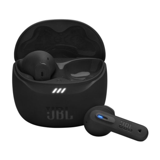 Auriculares JBL Tune Flex 2 Bluetooth 5.3 Cancelamento de Ruído Preto