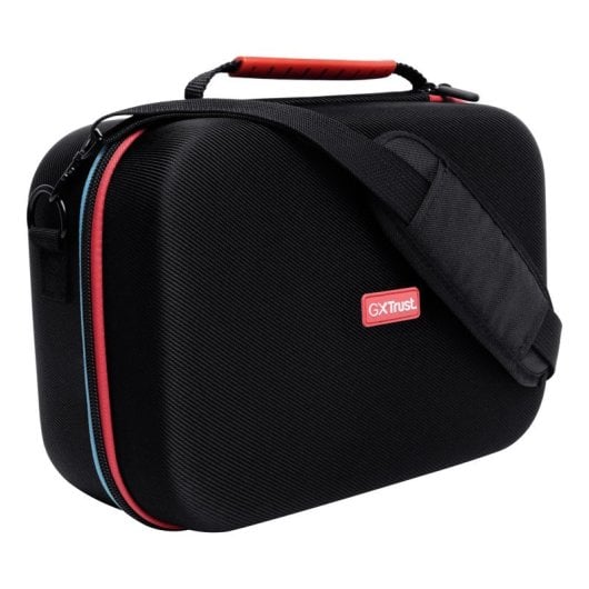 Trust GXT 1247 Estojo Rígido XXL para Nintendo Switch Preto/Vermelho