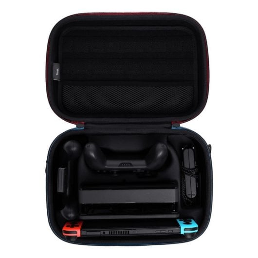 Trust GXT 1247 Estojo Rígido XXL para Nintendo Switch Preto/Vermelho