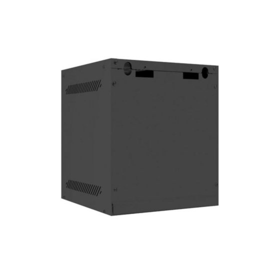 Bastidor de pared Lanberg WF10-2306-10B 6U 10" cristal templado negro