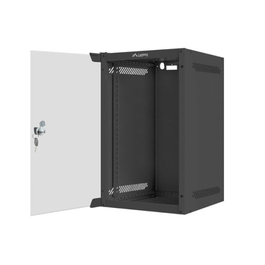 Bastidor mural Lanberg WF10-2309-10B 9U 20kg Verrouillage de porte Noir