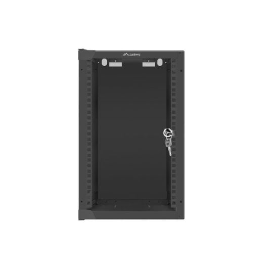 Bastidor mural Lanberg WF10-2309-10B 9U 20kg Verrouillage de porte Noir