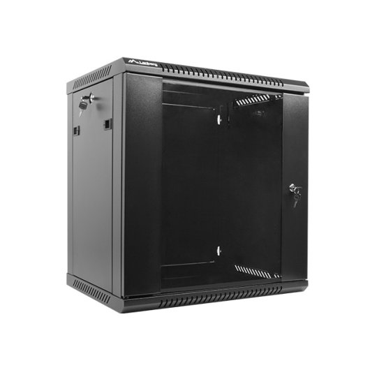 Bastidor de Parede Lanberg WF01-6412-10B 12U Preto IP20 60kg Bastidor de Parede Lanberg WF01-6412-10B 12U Preto IP20 60kg