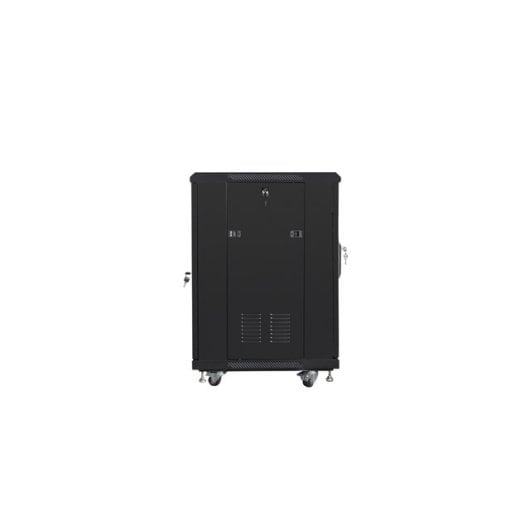 Rack Schrank Lanberg FF01-6615-12B 15U 800kg IP20 Schwarz Rack Schrank Lanberg FF01-6615-12B 15U 800kg IP20 Schwarz