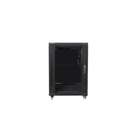 Free Standing Lanberg FF01-6815-12B 15U 800 kg Rack Cabinet Schwarz Free Standing Lanberg FF01-6815-12B 15U 800 kg Rack Cabinet Schwarz