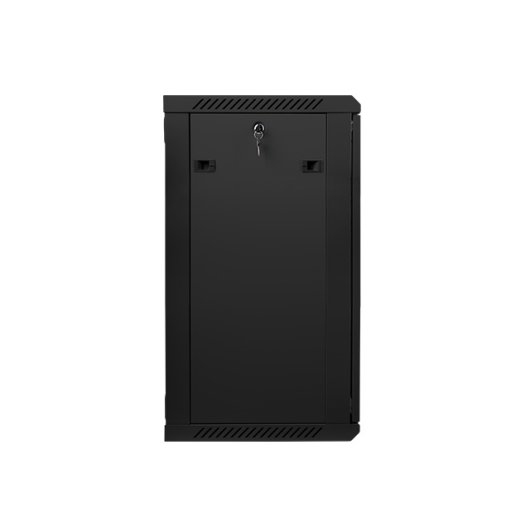 Bastidor de pared Lanberg WF01-6418-10B 18U 60kg IP20 Negro RAL9004 templado autoinstalable