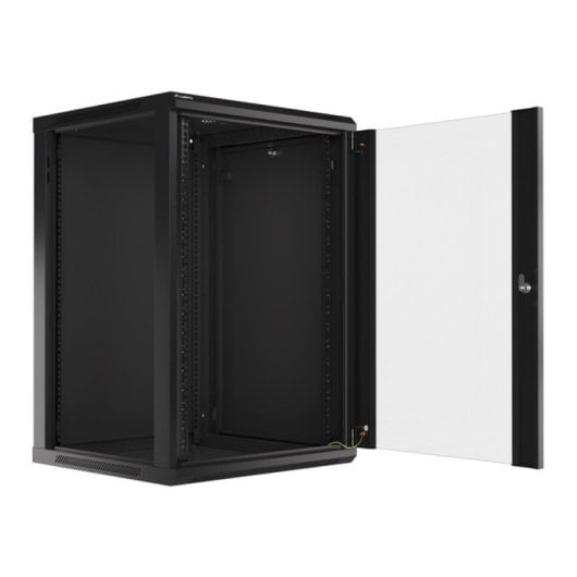 Wandrack Lanberg WF01-6618-10B 18U 60 kg Schwarz Wandrack Lanberg WF01-6618-10B 18U 60 kg Schwarz