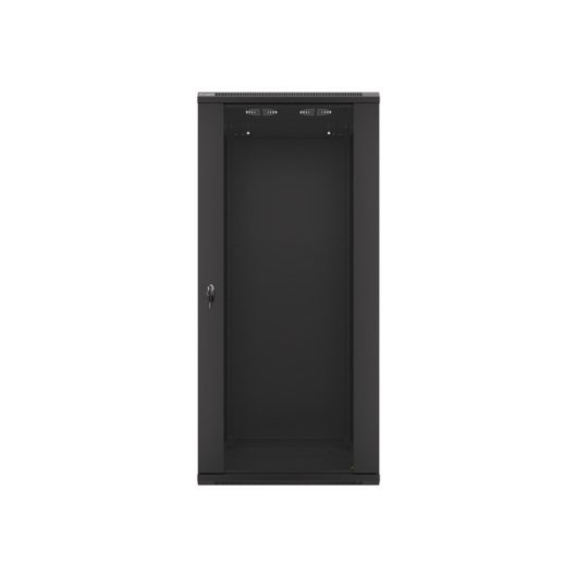 Bastidor de pared Lanberg WF01-6627-10B 27U 60kg 600x600x1307mm Acero Negro IP20