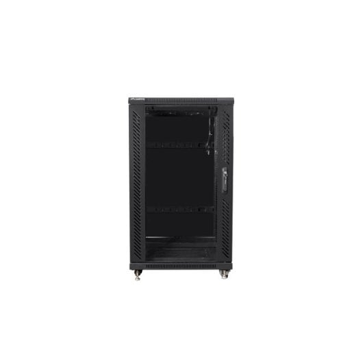 Rackgehäuse Lanberg FF01-6822-12B 22U 800kg Schwarz IP20