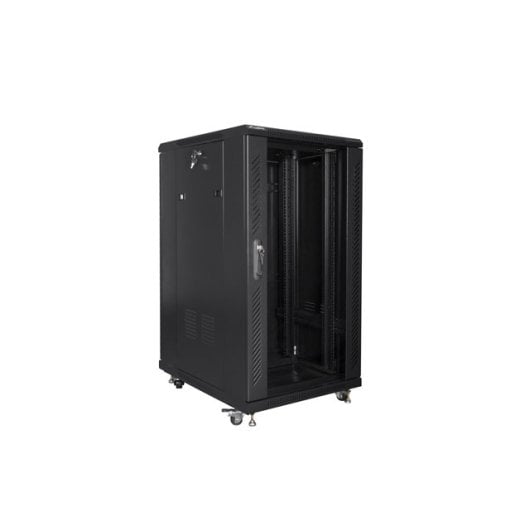 Rackgehäuse Lanberg FF01-6822-12B 22U 800kg Schwarz IP20