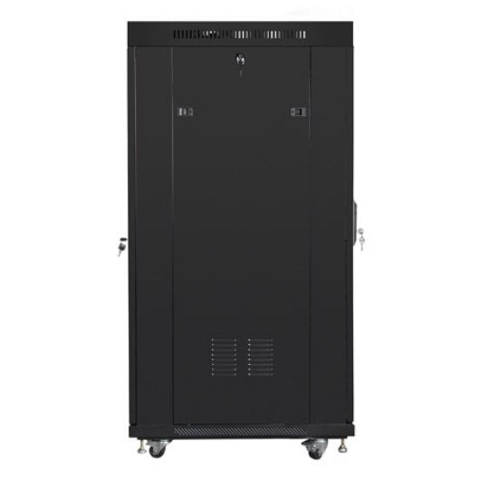 Rack Lanberg FF01-6827-23BL 27U Nero 1200 kg Ventilazione LCD Thermostat Rack Lanberg FF01-6827-23BL 27U Nero 1200 kg Ventilazione LCD Thermostat