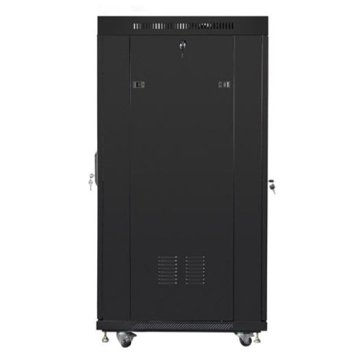 Rack Lanberg FF01-6827-23BL 27U Nero 1200 kg Ventilazione LCD Thermostat Rack Lanberg FF01-6827-23BL 27U Nero 1200 kg Ventilazione LCD Thermostat