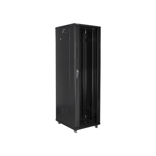Armadio Rack Lanberg FF01-6842-12B 42U Nero 800kg con Ventilazione e SerratureArmadio Rack Lanberg FF01-6842-12B 42U Nero 800kg con Ventilazione e Serrature
