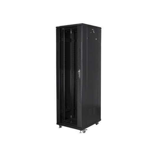Armadio Rack Lanberg FF01-6842-12B 42U Nero 800kg con Ventilazione e SerratureArmadio Rack Lanberg FF01-6842-12B 42U Nero 800kg con Ventilazione e Serrature