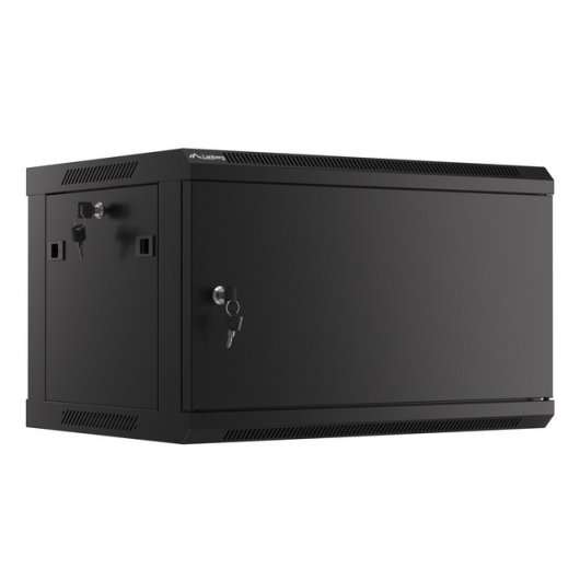 Bastidor de Parede Lanberg WF01-6406-00B 6U 60kg Preto Bastidor de Parede Lanberg WF01-6406-00B 6U 60kg Preto