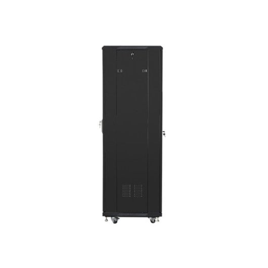 Rack independiente Lanberg FF01-6637-12B 37U 800kg IP20 Ventilación Negra RAL9004