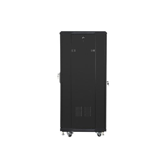 Rack Lanberg FF01-6627-12B Indépendant 27U Capacité 800 kg Verre Trempé