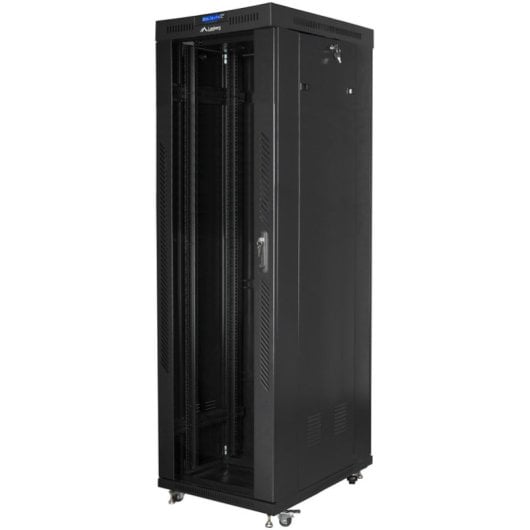 Rack de suelo Lanberg FF01-6042-12B 42U 800kg 600x1000mm Negro Ventilación IP20