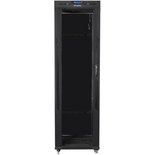 Rack de suelo Lanberg FF01-6042-12B 42U 800kg 600x1000mm Negro Ventilación IP20