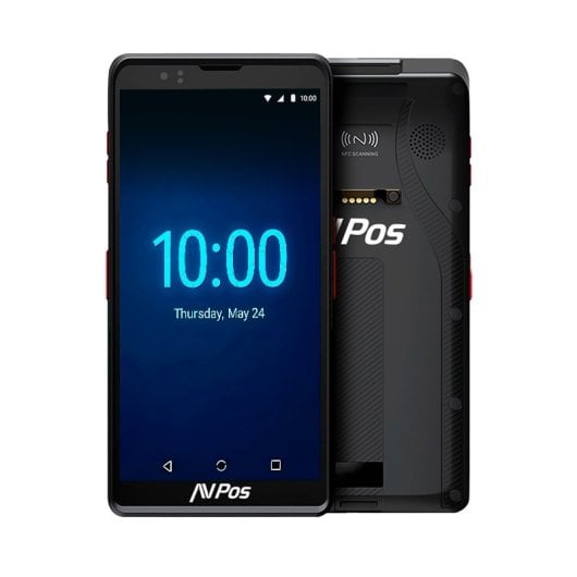Capturador AVPos DC60 Android 12 4GB 64GB 6? NFC 4G/LTE IP65 Escáner 1D/2D 5000mAh