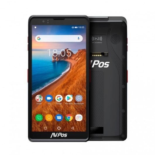 Capturador AVPos DC60 Android 12 4GB 64GB 6? NFC 4G/LTE IP65 Escáner 1D/2D 5000mAh