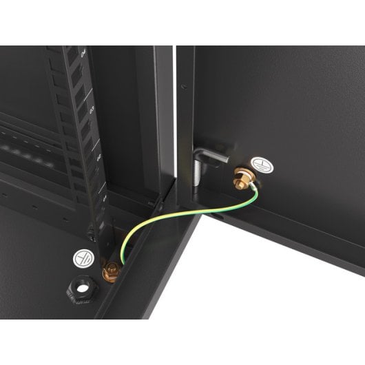 Wandmontage-Rack Lanberg WF01-6612-00B 12U 60kg Schwarz Wandmontage-Rack Lanberg WF01-6612-00B 12U 60kg Schwarz