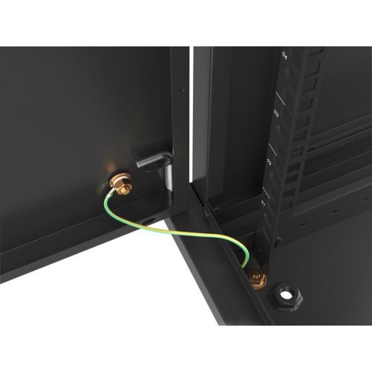 Wandmontage-Rack Lanberg WF01-6612-00B 12U 60kg Schwarz Wandmontage-Rack Lanberg WF01-6612-00B 12U 60kg Schwarz