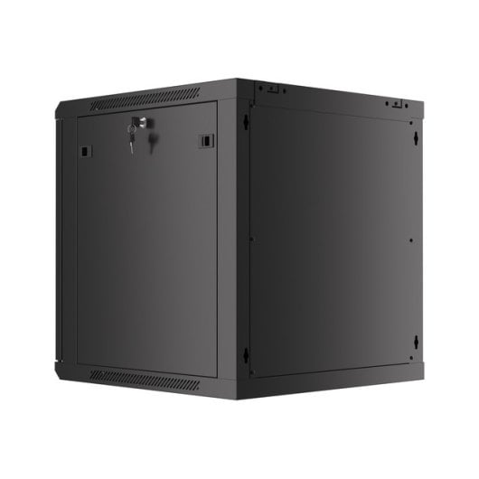 Wandmontage-Rack Lanberg WF01-6612-00B 12U 60kg Schwarz Wandmontage-Rack Lanberg WF01-6612-00B 12U 60kg Schwarz