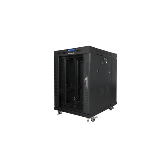 19" Lanberg FF01-8015-12BL Rack Stehend 15U 1200 kg Schwarz