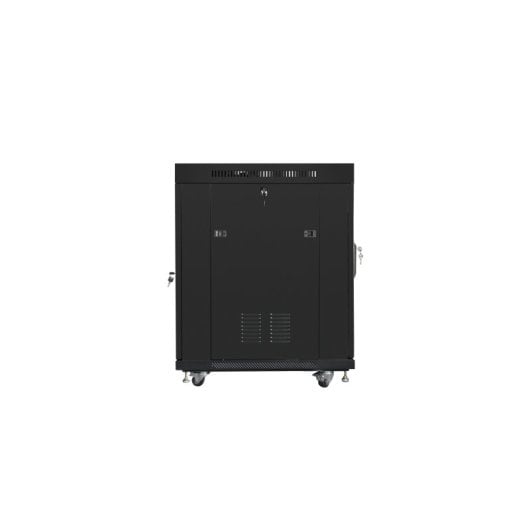 19" Lanberg FF01-8015-12BL Rack Stehend 15U 1200 kg Schwarz