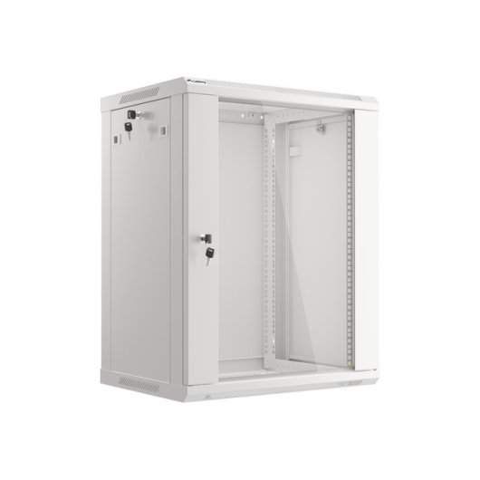 Bastidor de pared Lanberg WF01-6415-10S 15U 60kg IP20 Gris RAL7035 autoensamblable