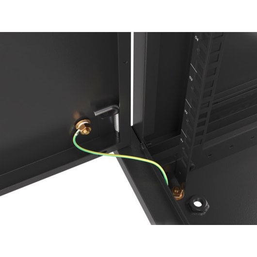 Bastidor de pared Lanberg WF01-6412-00B 12U Negro IP20 600x450x645,7mm 60kg Autoinstalable