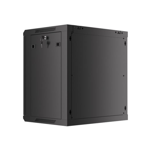 Bastidor de pared Lanberg WF01-6412-00B 12U Negro IP20 600x450x645,7mm 60kg Autoinstalable