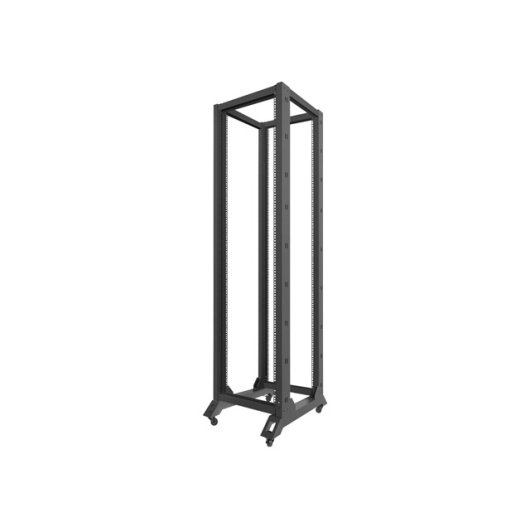 Base para rack Lanberg OR01-6842-B 42U 600x800mm 600kg Negro Autoinstalable