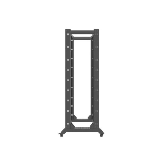 Base para rack Lanberg OR01-6842-B 42U 600x800mm 600kg Negro Autoinstalable