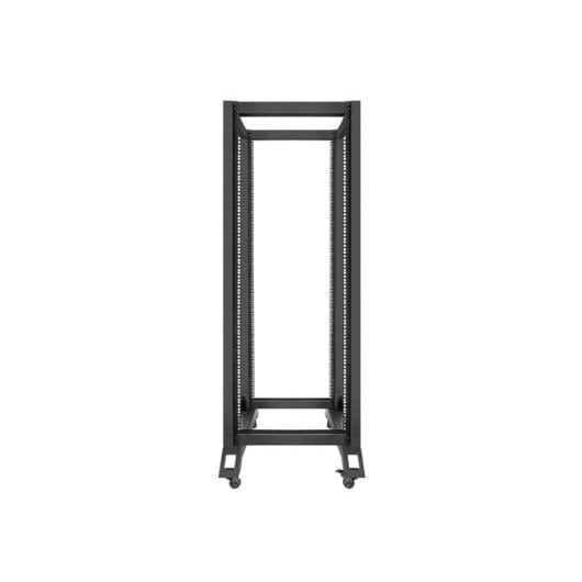 Base para rack Lanberg OR01-6832-B 32U 19" Acero 600kg Ajustable Negro RAL9004