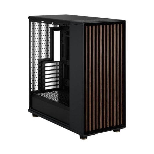 Caja Fractal Design North XL ATX Negro Carbón, máxima refrigeración y almacenamiento