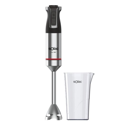 Batidora Solac Pro 1501 1500W 20 Velocidades Acero Inoxidable Picahielos 0,7L