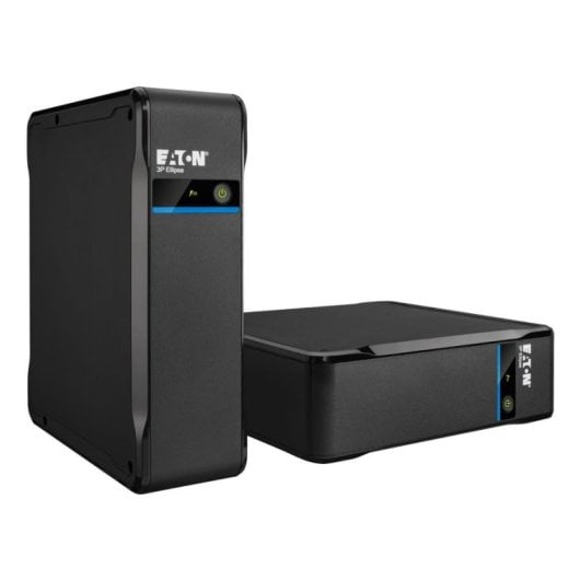 Sai Eaton 700VA Batería de Plomo Ácido Protección Sobrecargas Eficiencia 97% 4 Salidas AC