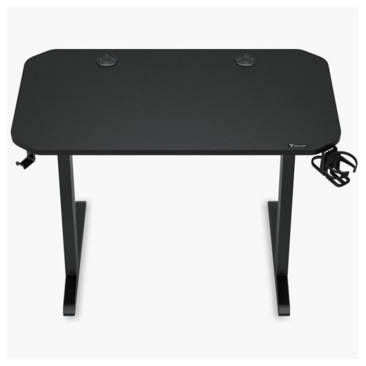 Mesa Gaming Sense7 120cm Lámina de Carbono Soporte Auriculares y Gestión de Cables