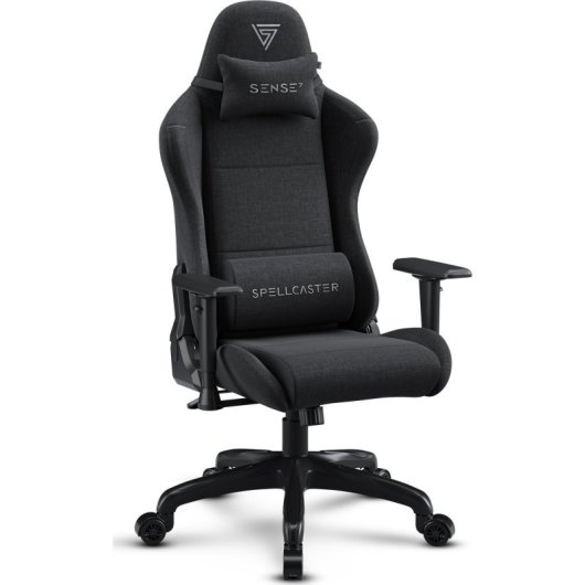 Silla Sense7 Spellcaster FUKU XL/Regular, respaldo 160º, soporte lumbar, reposabrazos 1D, carga 150kg