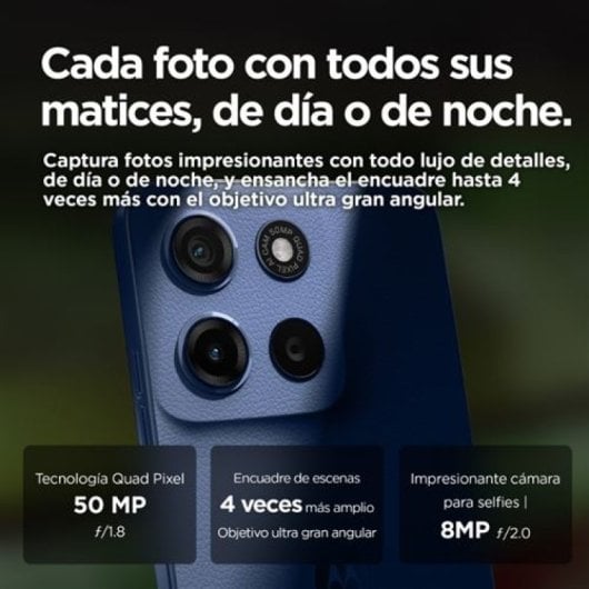 Motorola moto g15 17,1 cm (6.72") Doppia SIM Android 15 4G USB tipo-C 8 GB 512 GB 5200 mAh Blu marino